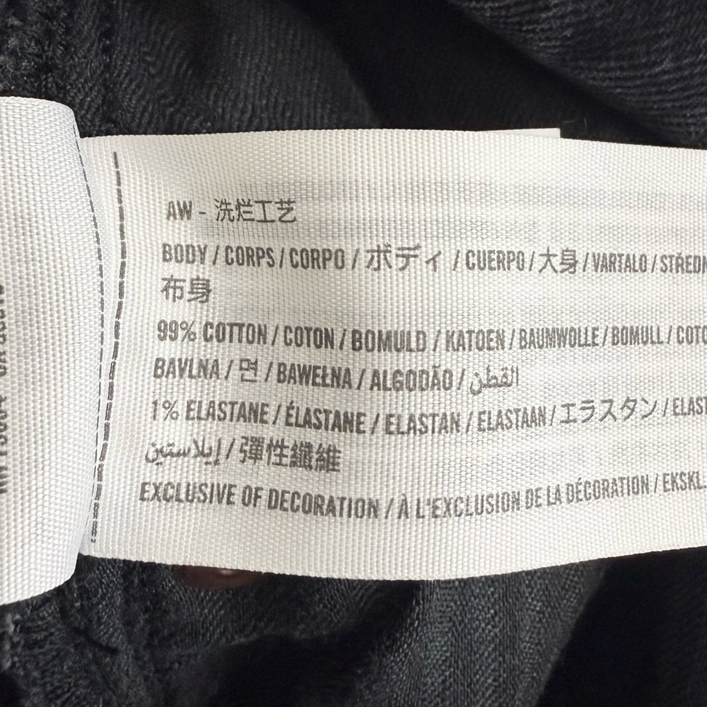 Abercrombie & Fitch The '70s Vintage Flare Ultra High Rise Black - Picture 12 of 13